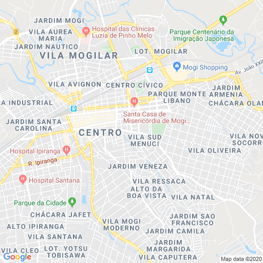 Printable Street Map Of Mogi Das Cruzes Brazil Hebstr 7823